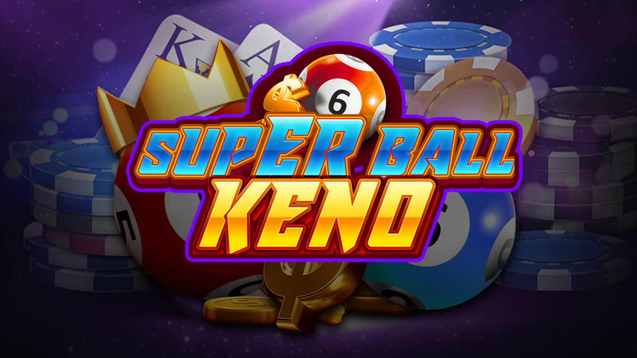 Super Ball Keno game artwork